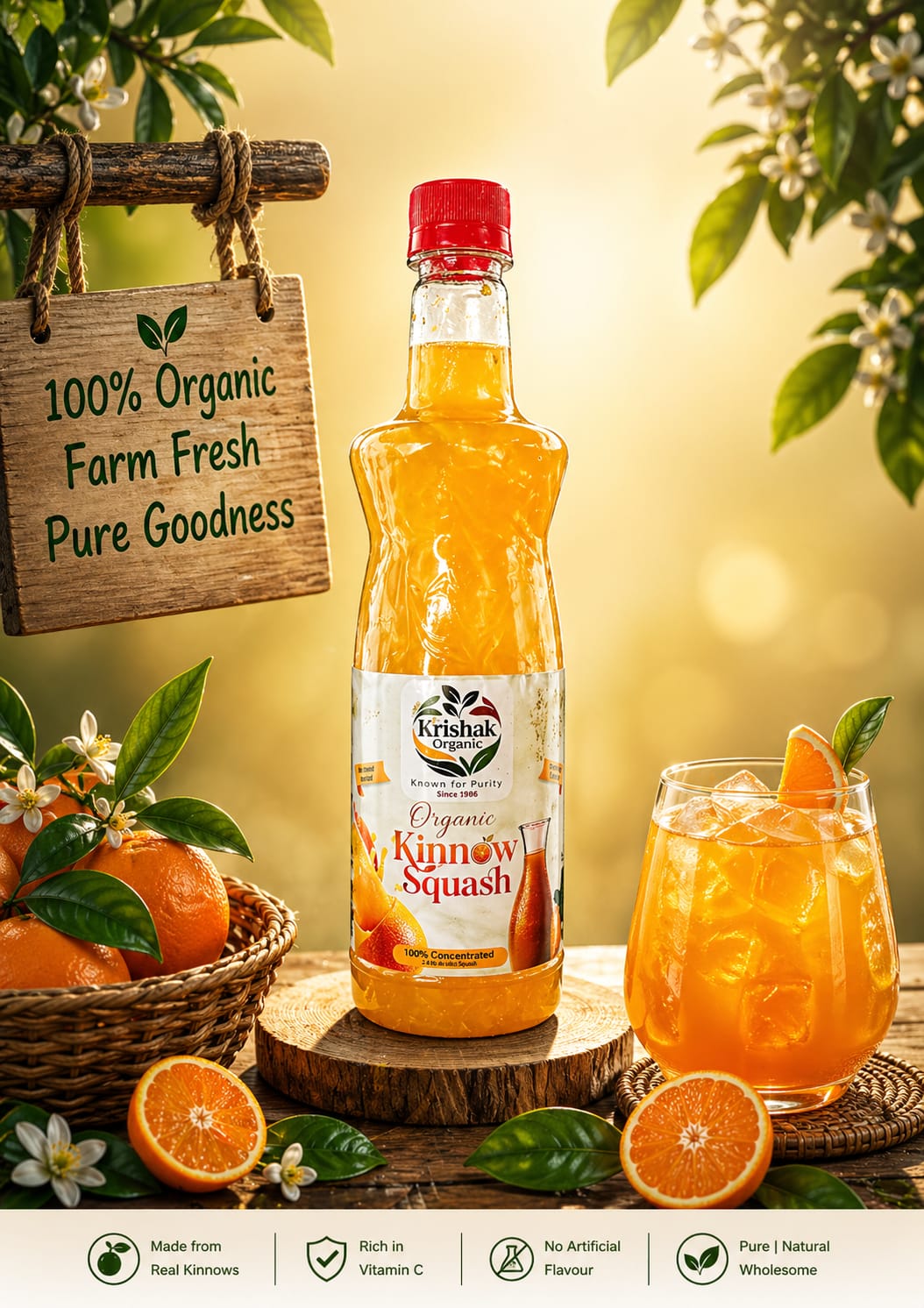 Organic Kinnow Squash